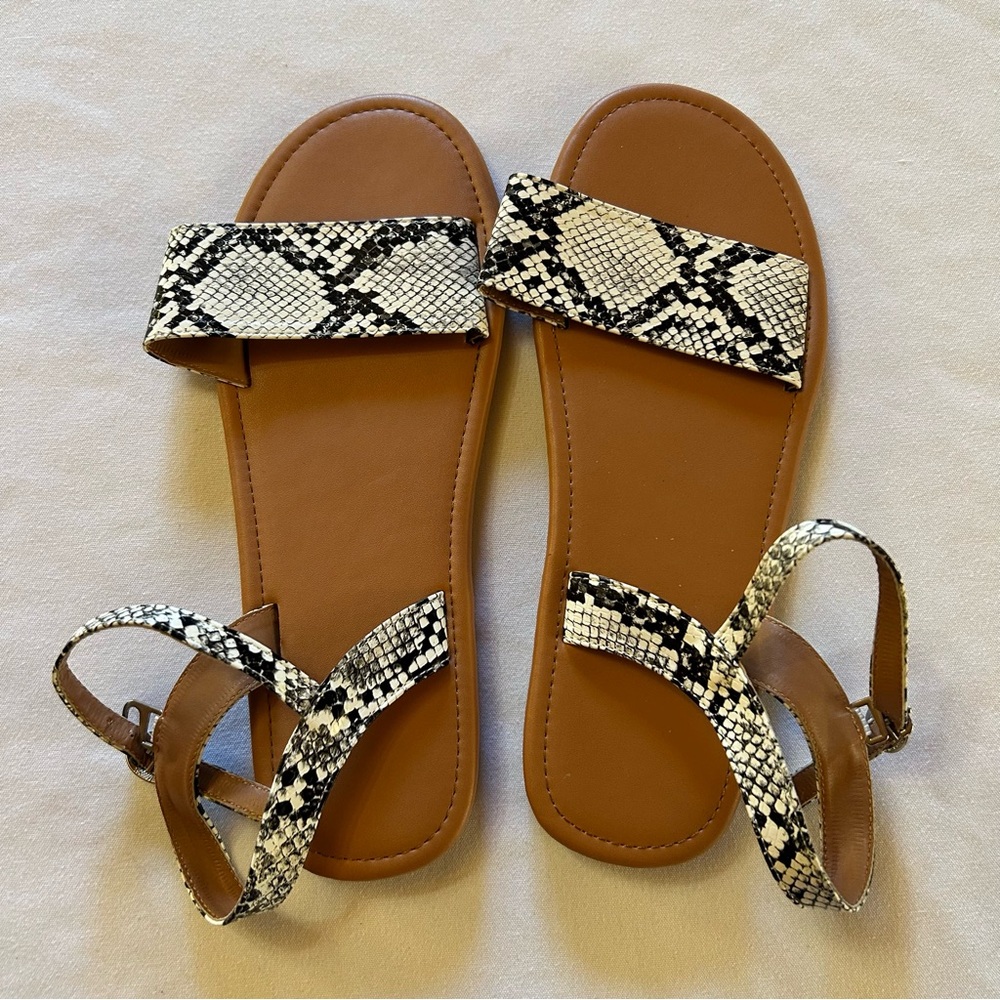 💖2 for $20 - Snakeskin Pattern Sandals